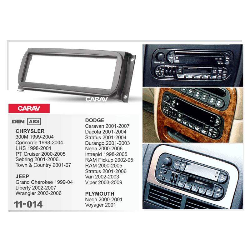 2006 dodge durango stereo installation kit