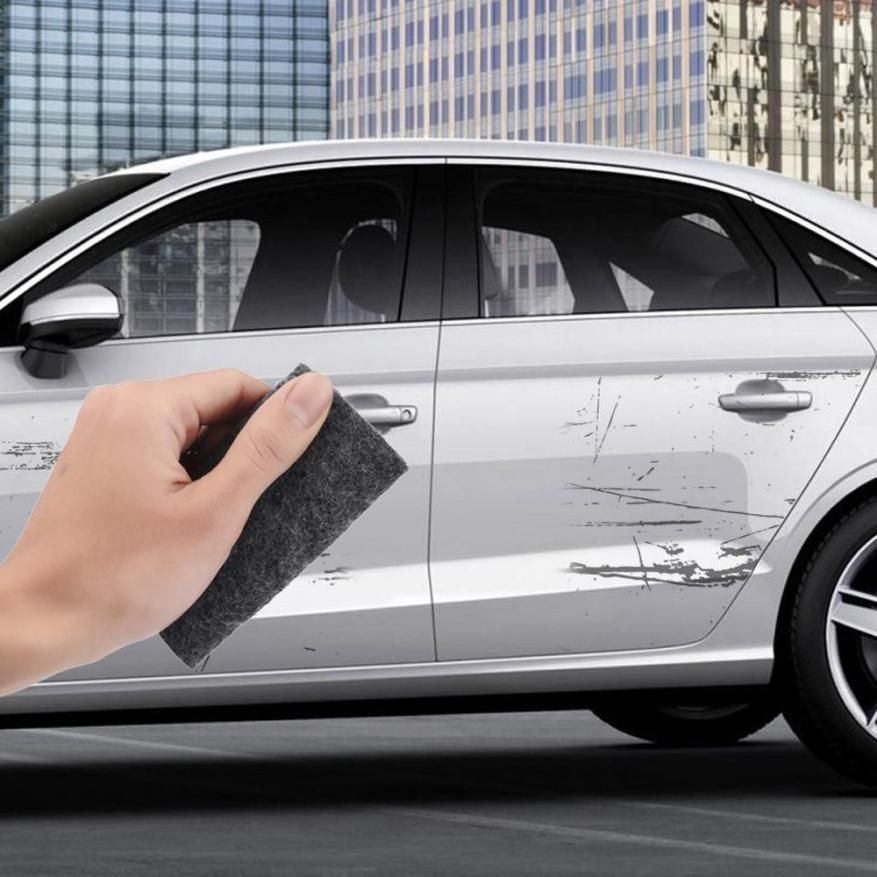 Auto Care Remove Scratches SCRATCH ERASER Magical Cloth Clear Coat Fast