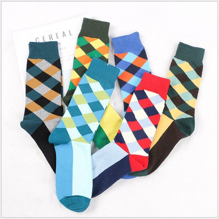 plaid socks