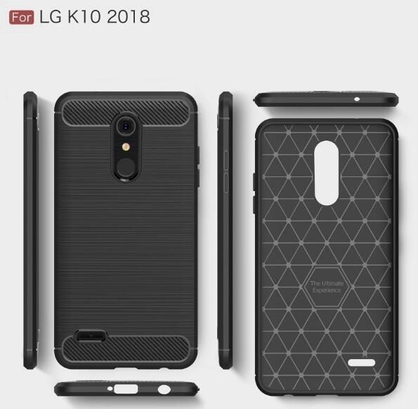 rush CarbonFiber Soft TPU Case For LG K10