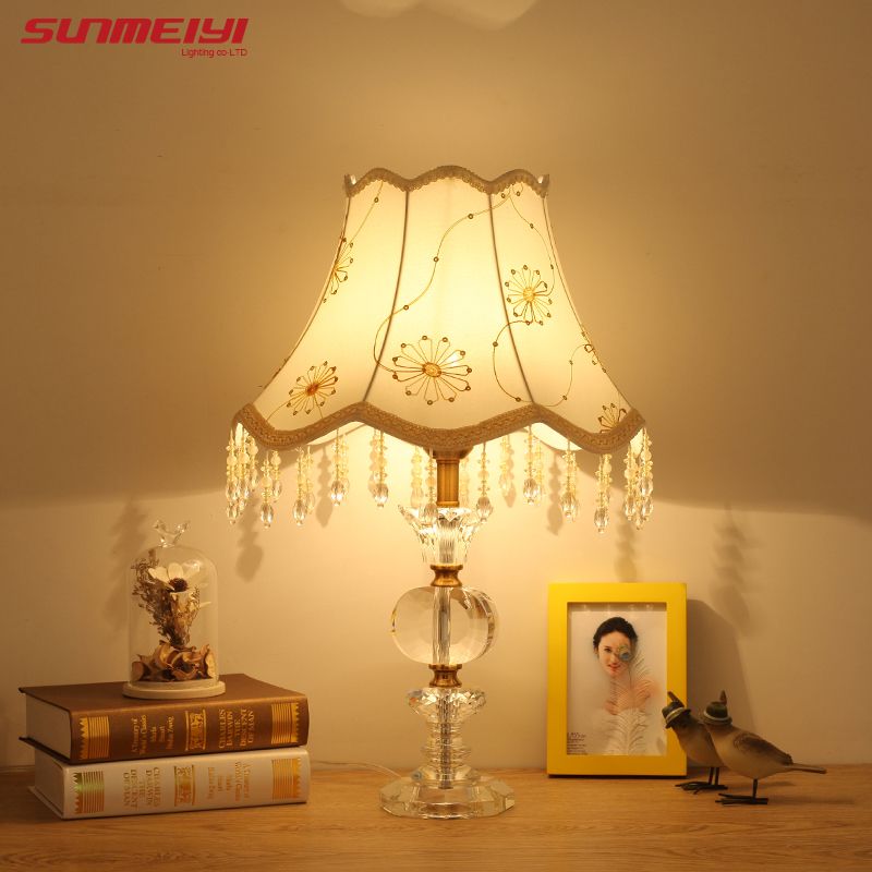 2018 Modern Clear Crystal E27 Round Glass Table Lamp Base White Desk 2018 Modern Clear Crystal E27 Round Glass Table Lamp Base White Desk Decorative Lighting For Bedroom Vidro De Mesa Abajur From Kirke