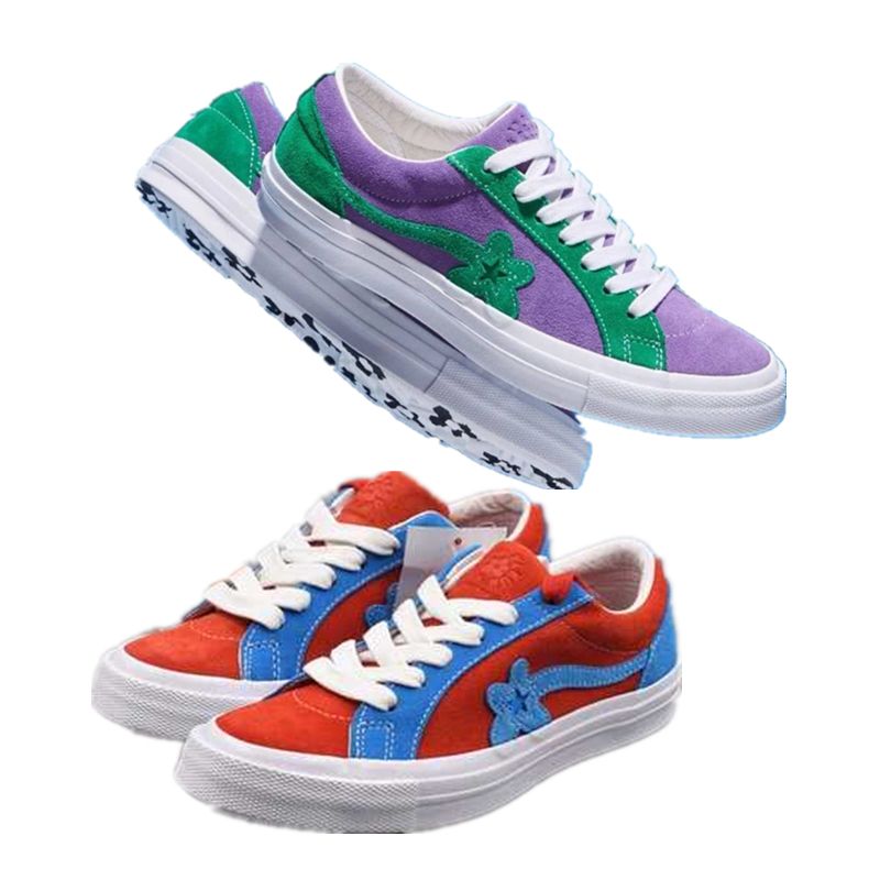 Tyler The Creator One Star Shoes Golf Le Fleur Mens Designer Sneaker