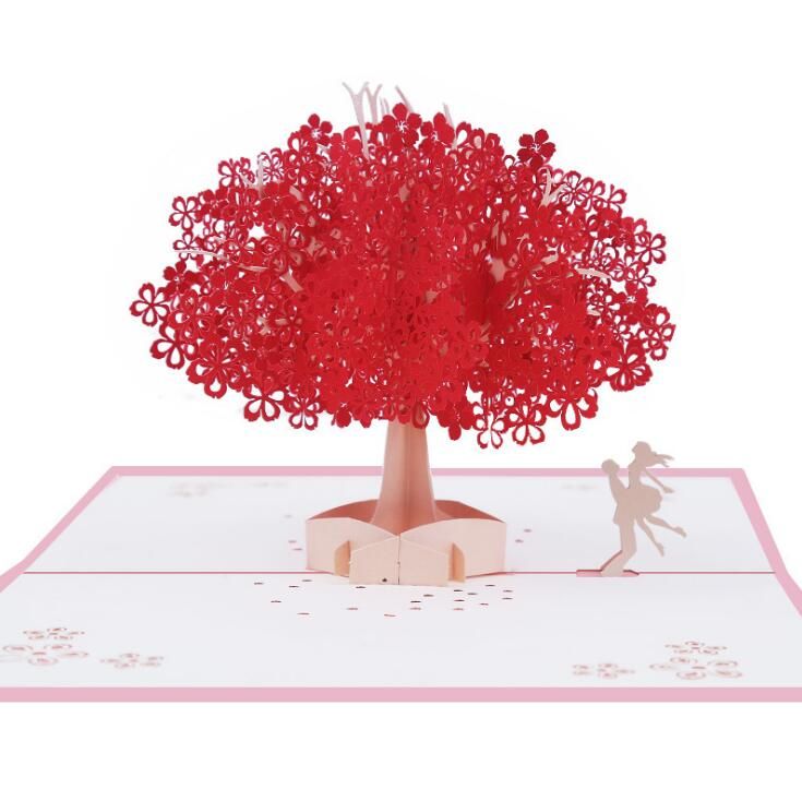 elegant sakura greeting card 2 design handmade 3d pop up post card romantic sakura postcards wedding postcard invitations for lovers friends free online - Online Greeting Cards elegant sakura greeting card 2 design handmade 3d pop up post card romantic sakura postcards wedding postcard invitations for lovers friends free online - Online Greeting Cards
