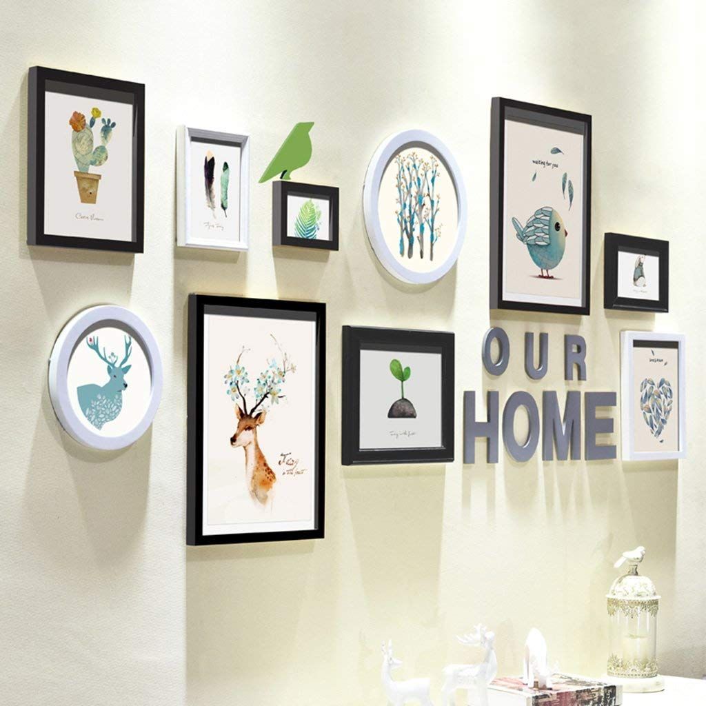 2019 12 Pine Wood With Plexiglass Gallery Kit Includes Frames Art 12 Pine Wood With Plexiglass Gallery Kit Includes Frames Art Painting Core Hanging Wall Template Color Black White