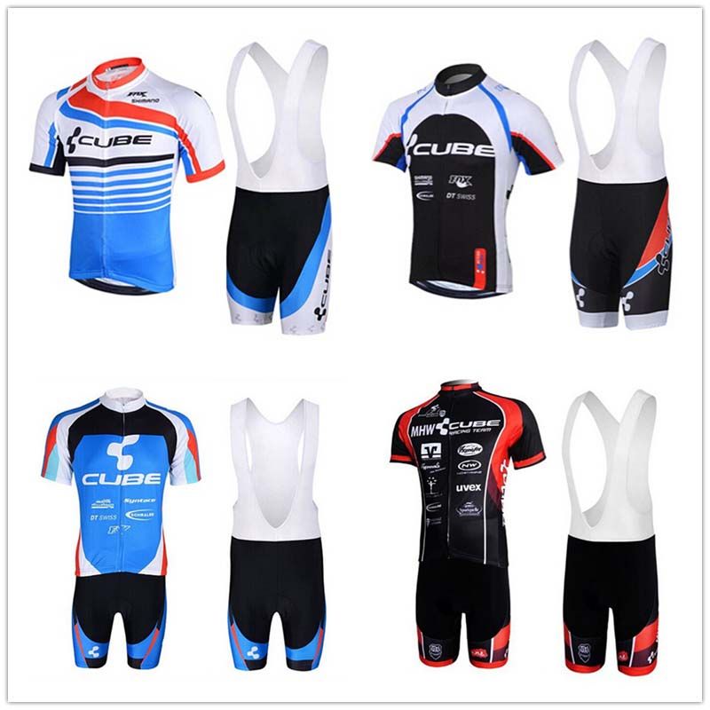 Maillot Cyclisme Manches Longues Pro - Ensemble Avec Collant à Bretelles - 3 Poches Dos - Tissu Respirant