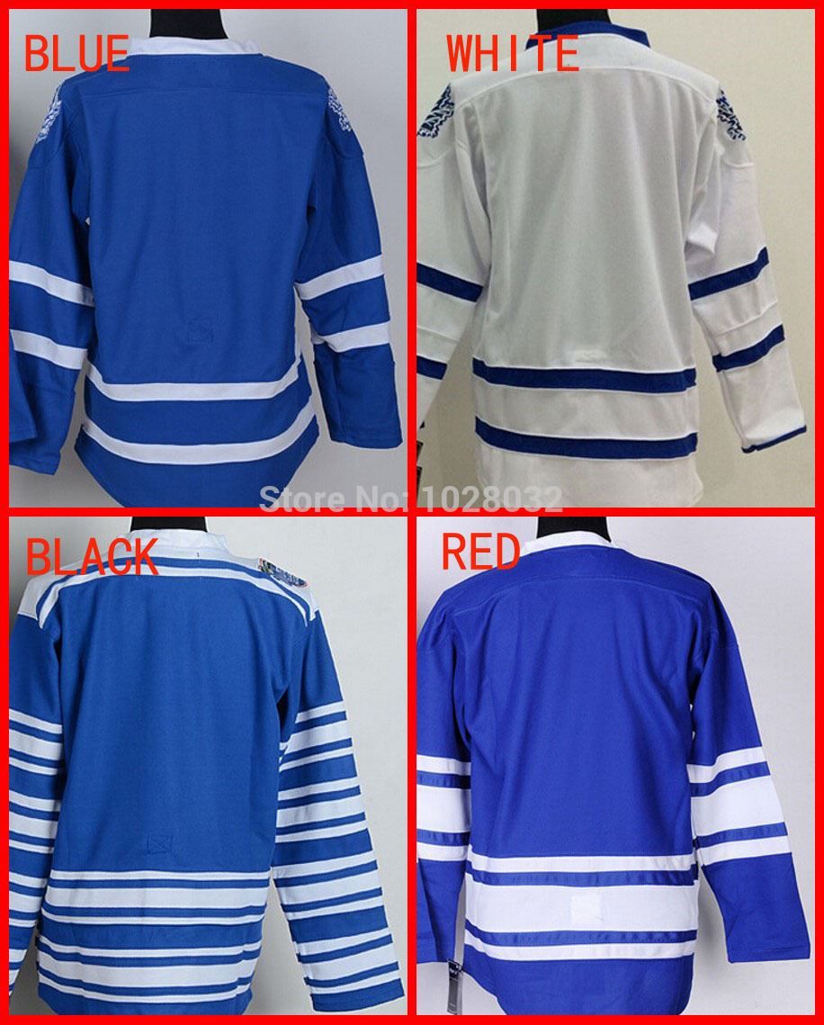 2020 Cheap Wholesale Authentic Men'S Ice Blank Hockey Jersey Toronto