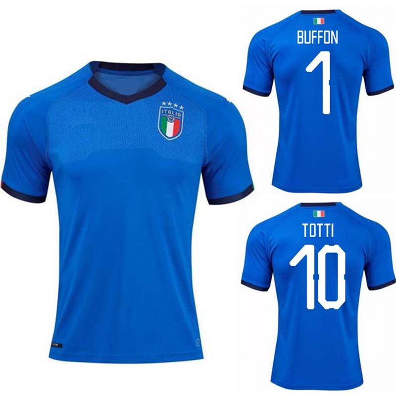 2019 2018 Italy World Cup Jersey INSIGNE ZAZA EL SHAARAWY PIRLO