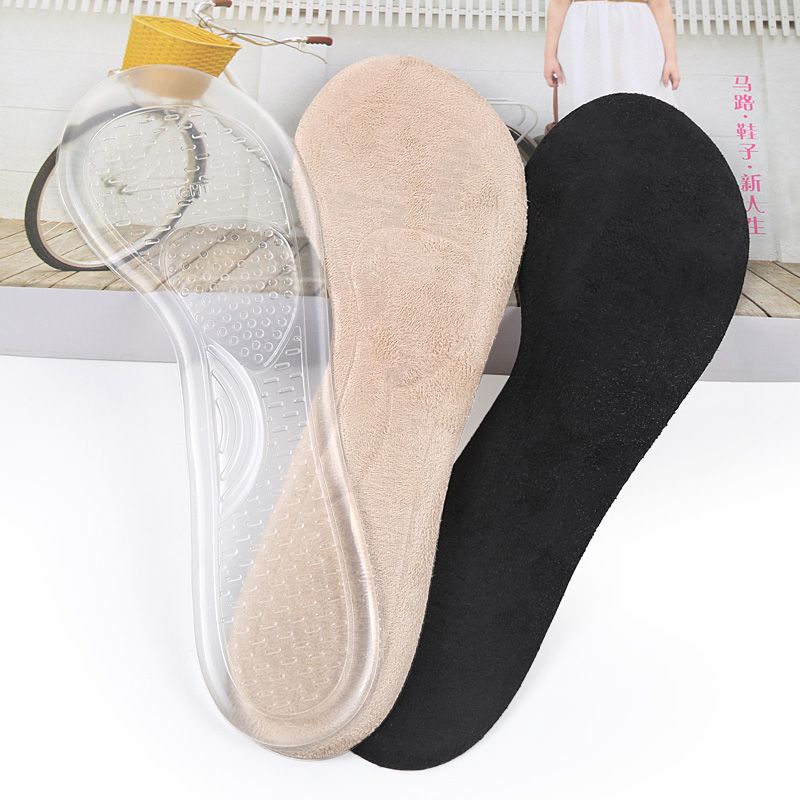 2021 Invisible Seven Pad GEL High Heel Insole Half Yard Pad Women Foot
