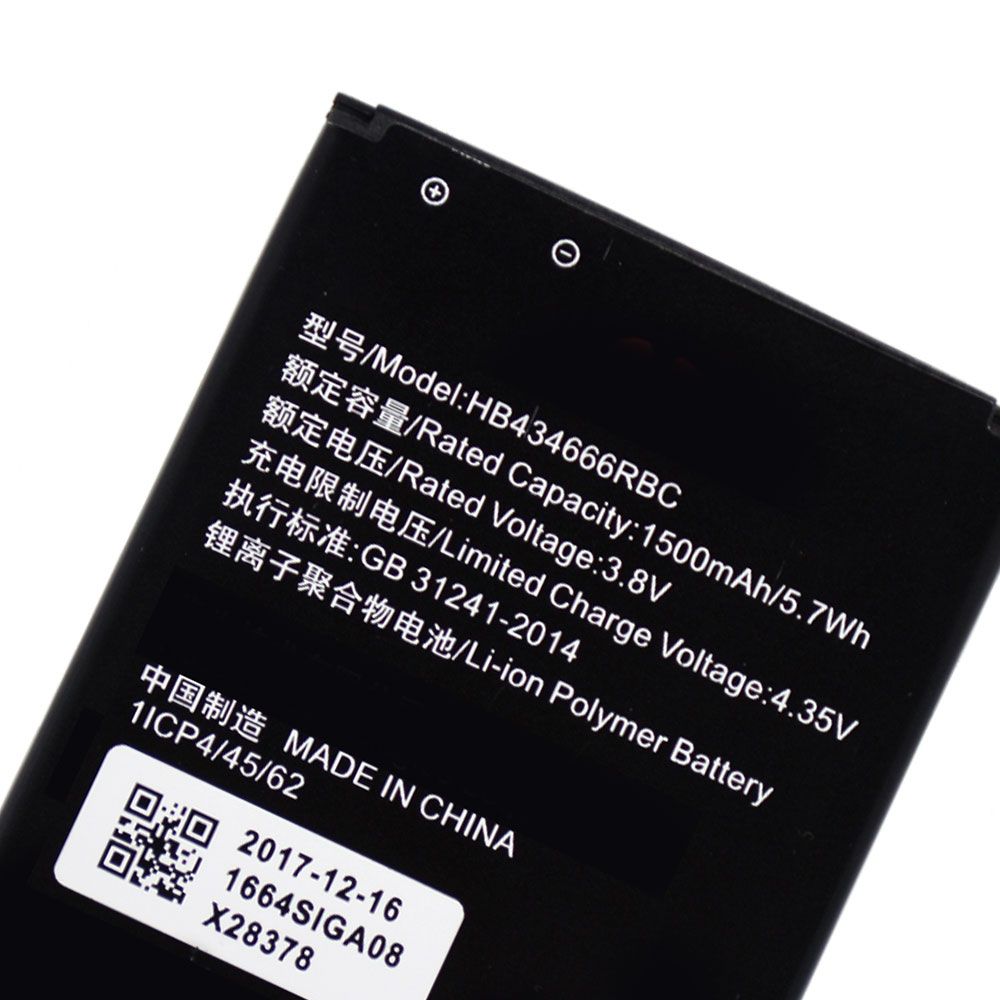 Аккумулятор huawei hb434666rbc