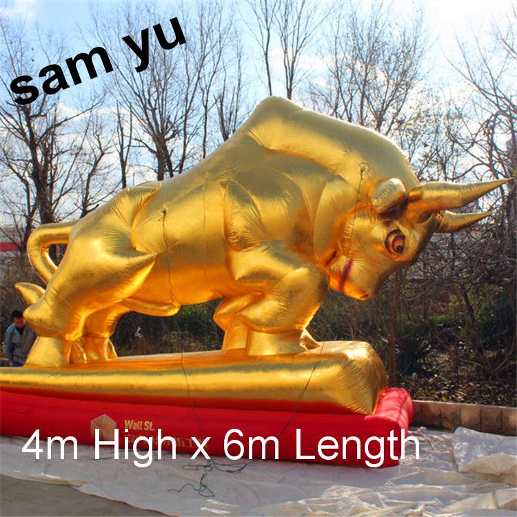 2020 Factory Price Customized Inflatable Bull With Blower Giant