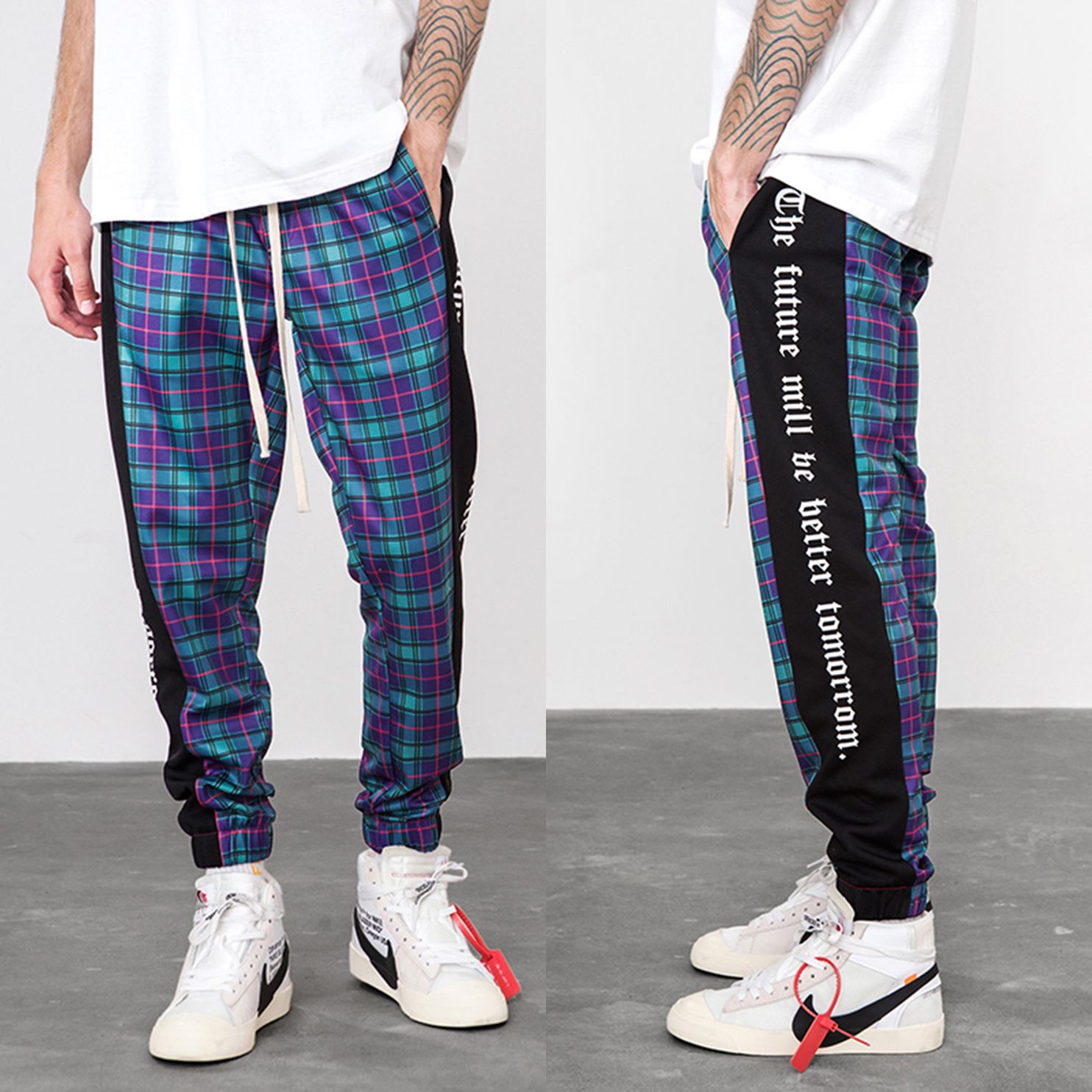 strap joggers