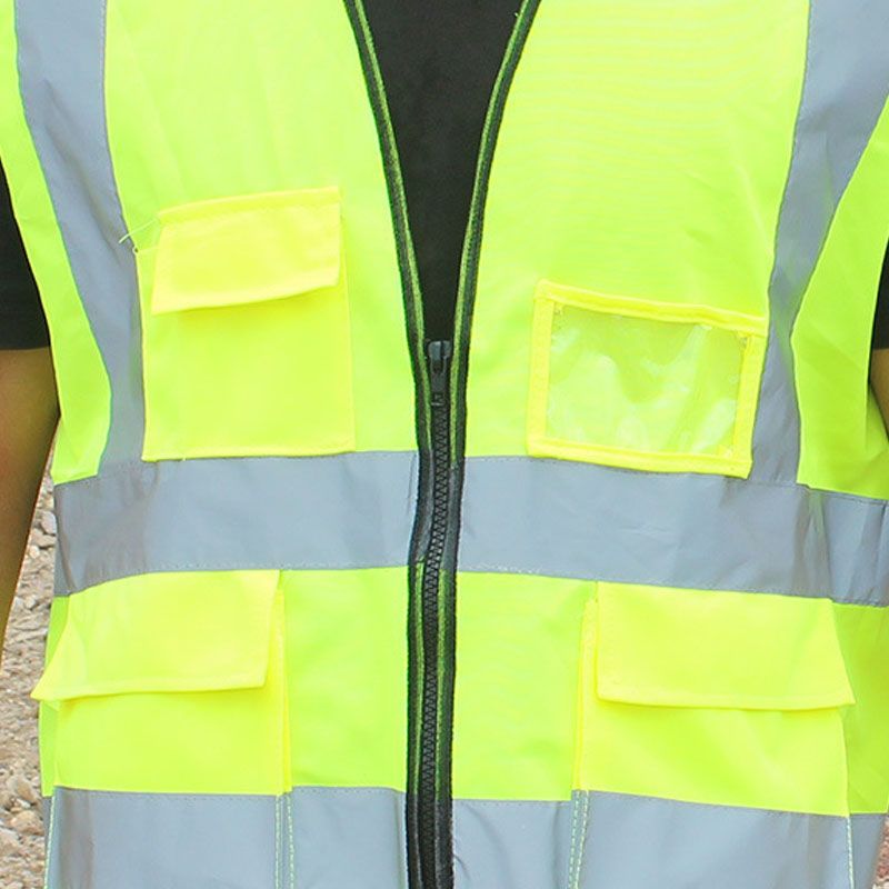 High Visibility Reflective Safety Vests Adult Roadway Workplace Free
