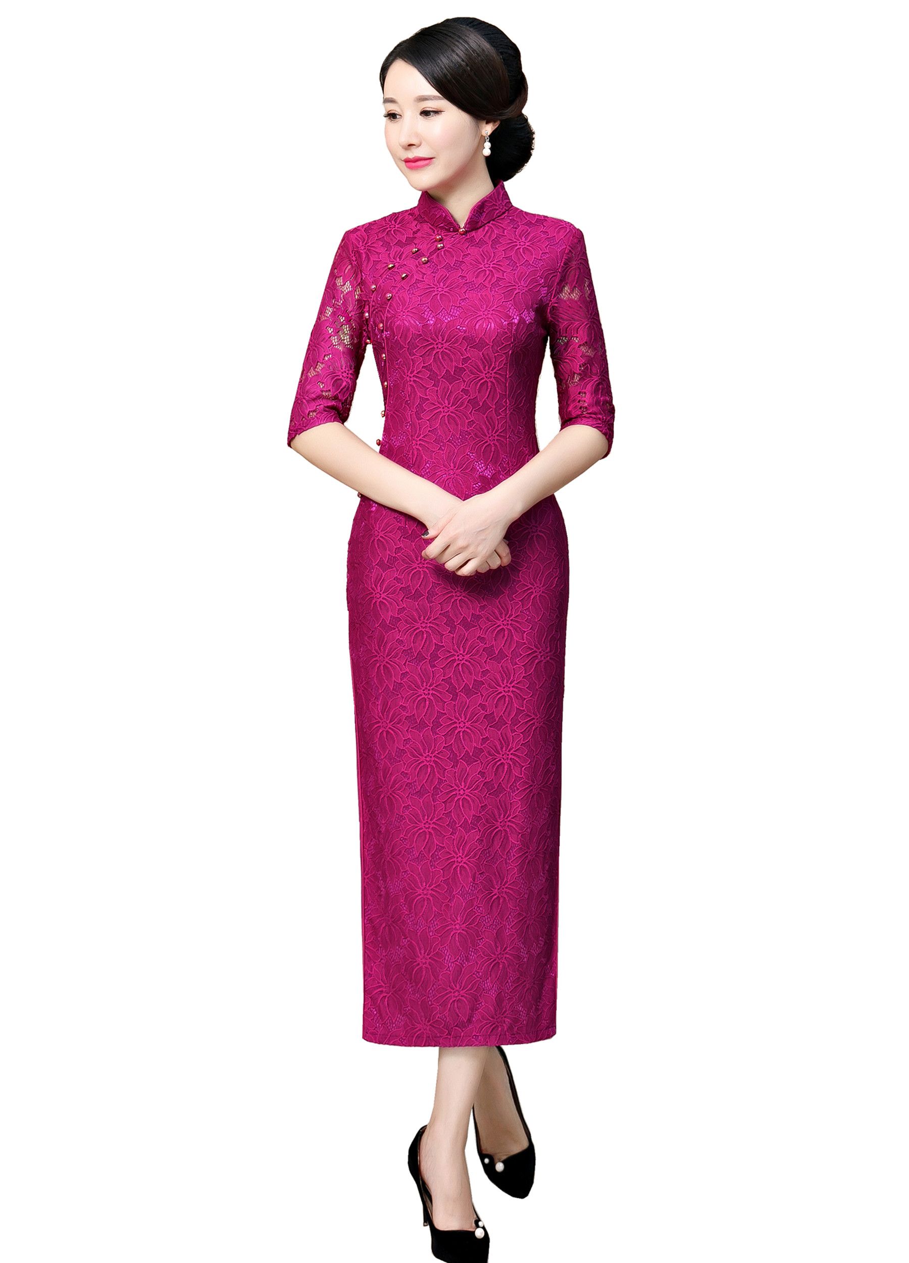 Pink Chinese Dress