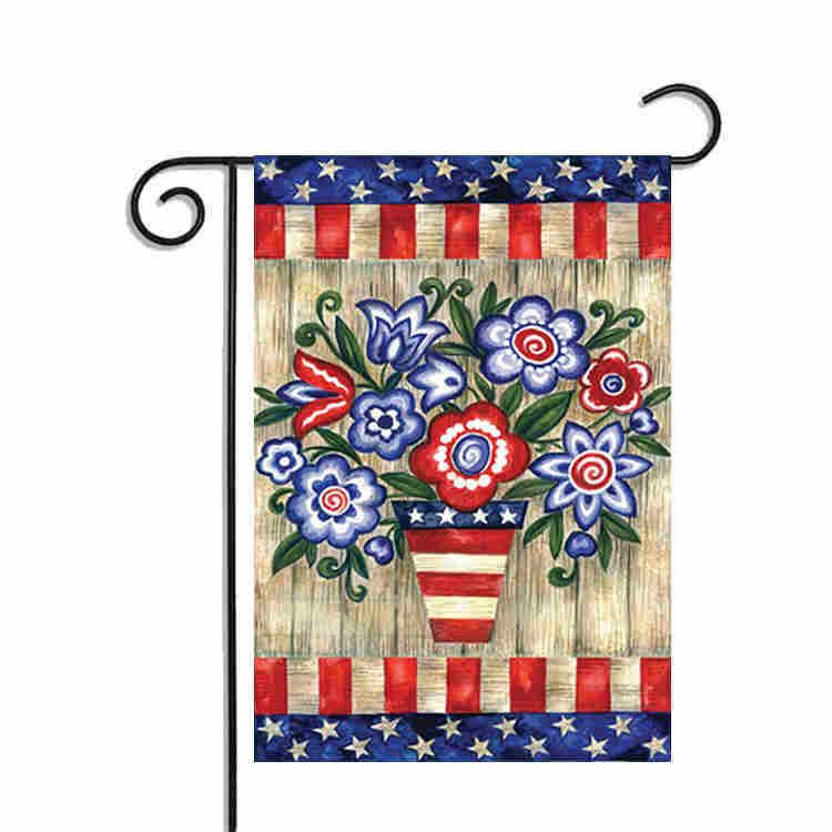 2021 Floral Themed Garden Flags Banner 12x18inch Summer & Spring Decorative Flag For Wedding