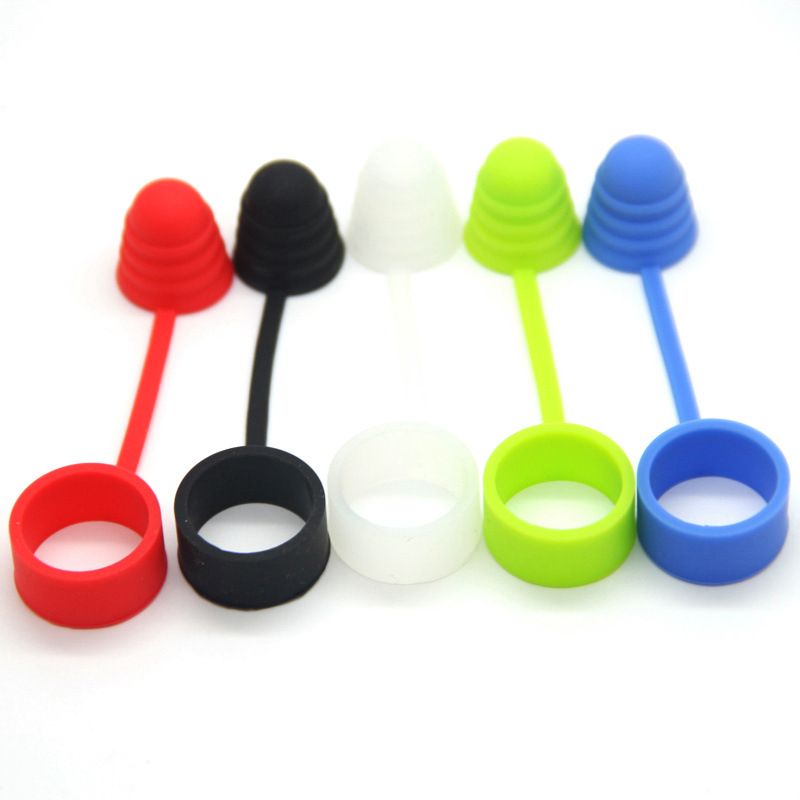 Silicone Drip Tip Cover Dust Cap Vape Band For Electric Cigarette