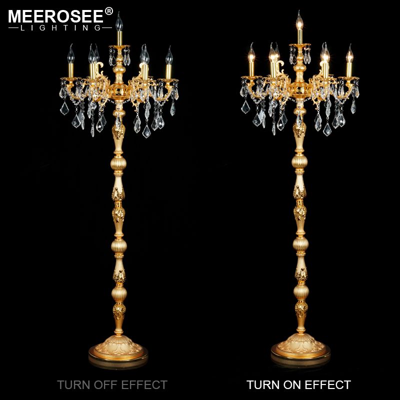 Floor Lamps New Arrive Luxurious Lamp European Floor Lamps New Arrive Luxurious Lamp European Style Standing Light Fixture E14 E12 Candle Lamparas Re For Living Room With As