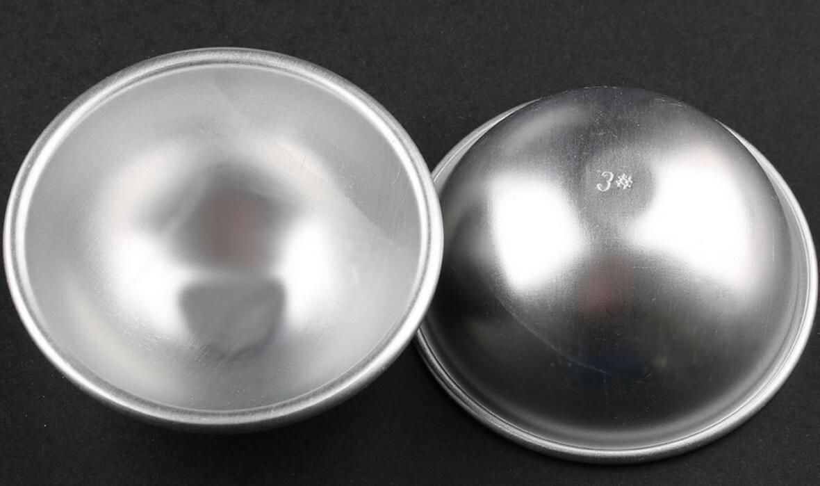 3D Aluminium Ball Sphere Cake Mould Half Round Hemisphere Pan DIY Baking Tools