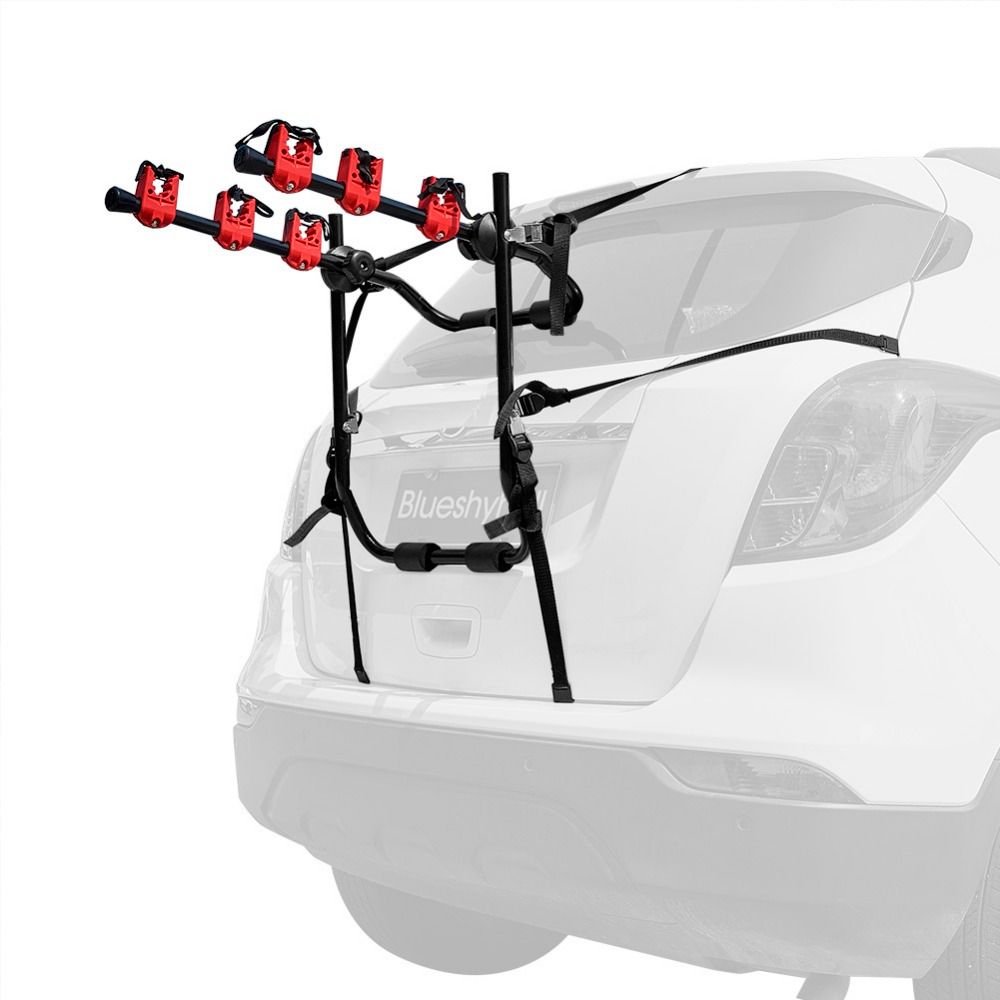 Trunk Mount Bike Rack >> 2019 Car Bicycle Stand 3 Bike Trunk Mount Bike Racks For Most Sedan Trunk Mount Bike Rack >> 2019 Car Bicycle Stand 3 Bike Trunk Mount Bike Racks For Most Sedan