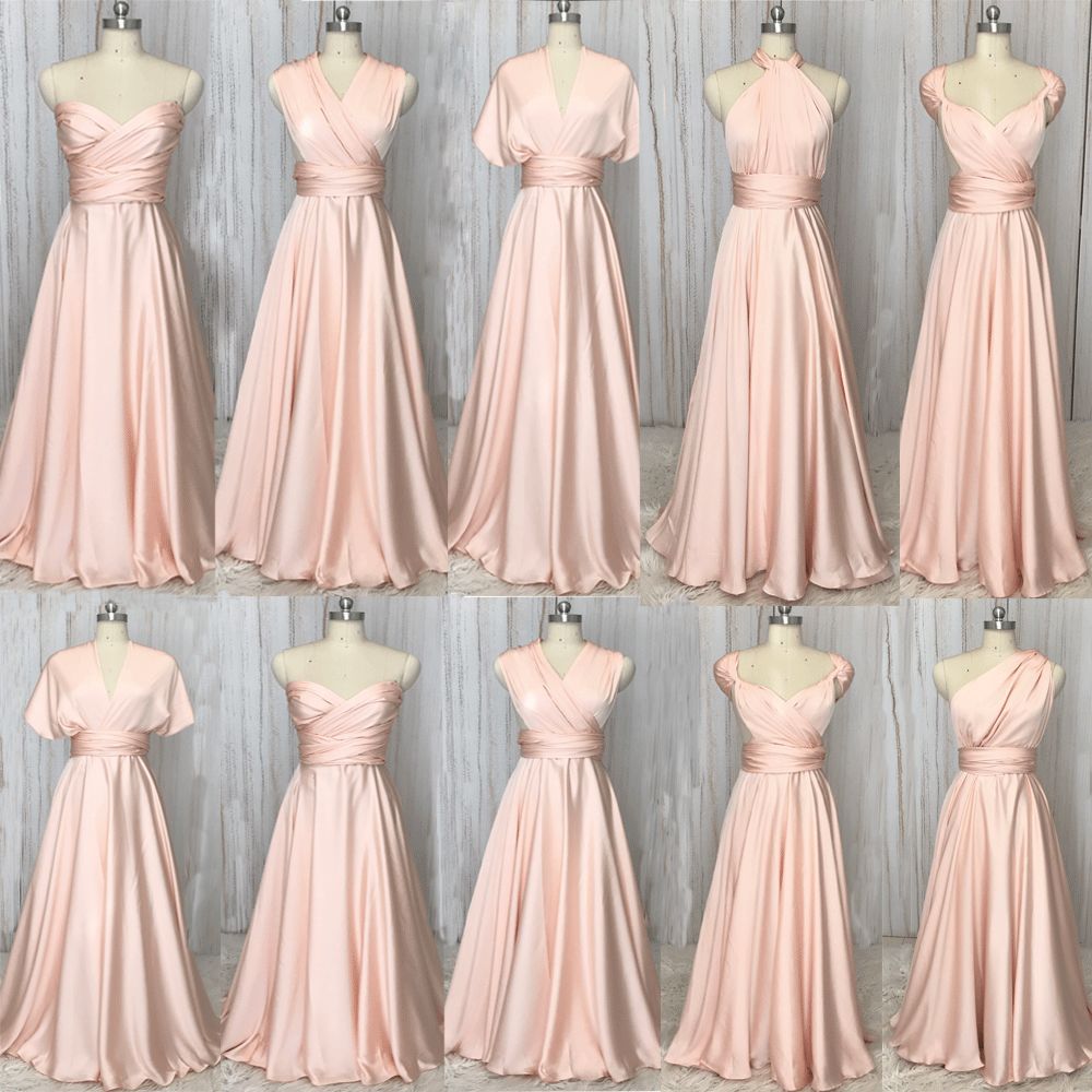 soft pink bridesmaid dresses uk