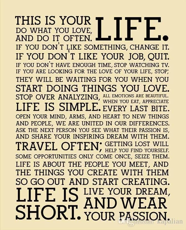 60 This Is Your Life Poster Motivational Inspirational Quote Art New This Is Your Life Quote 60 This Is Your Life Poster Motivational Inspirational Quote Art New This Is Your Life Quote