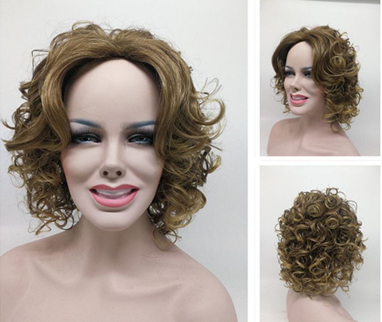 Z3001 Rihanna S Hairstyle Short Curly Bob Hairstyle Deep Wave