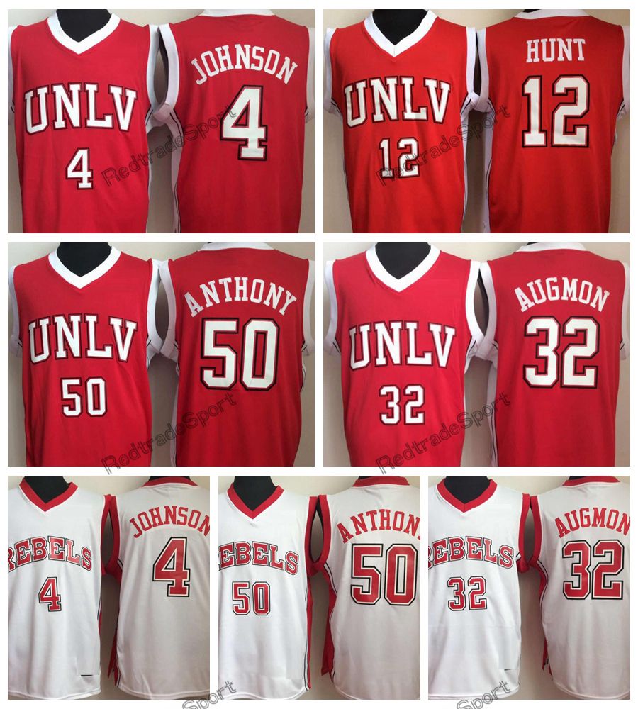 2020 Vintage University Of Nevada Las Vegas College Basketball Jersey
