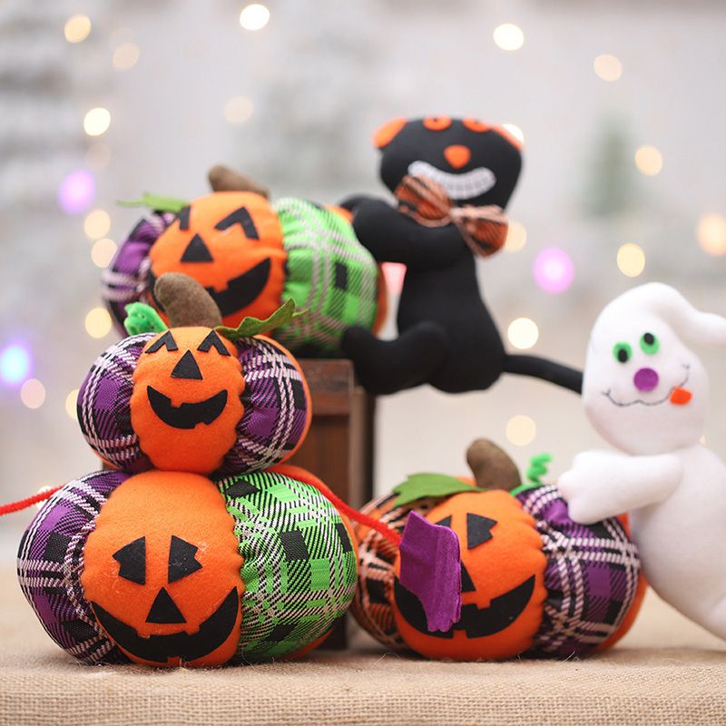 2019 2018 halloween desktop pumpkin doll creative plush toy