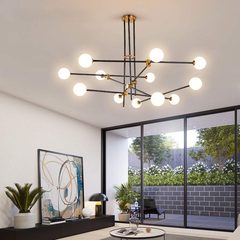 Nordic Original Led Pendant Lights Minimalist Designer Magic Bean Nordic Original Led Pendant Lights Minimalist Designer Magic Bean Branch Style Lamp Living Room Lighting I11 Blue Retro