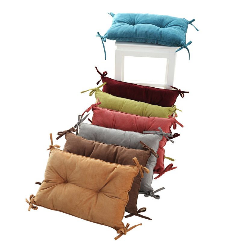 Thick Cushion Mattress Sofa Office Chair Home 28 48cm Rectangle Soft Comfortable Cushions For Floor Room Decor Corduroy Pad