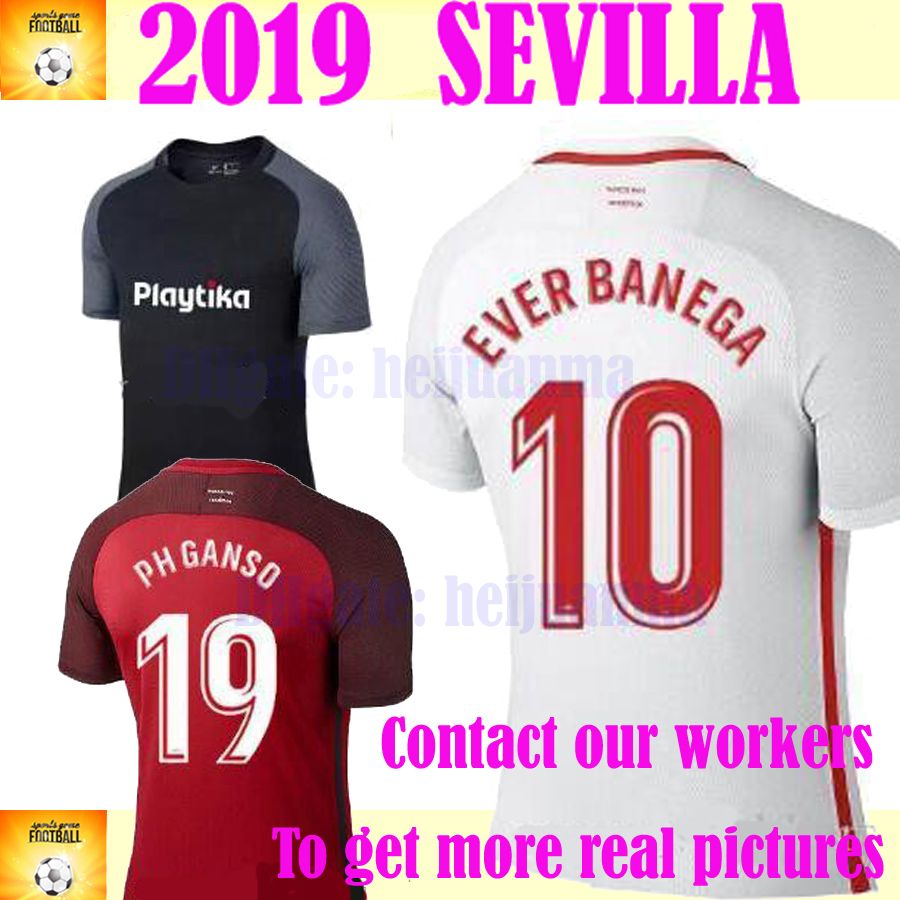 Maillot Extérieur Sevilla FC Banega Maillot Extérieur Sevilla FC Banega