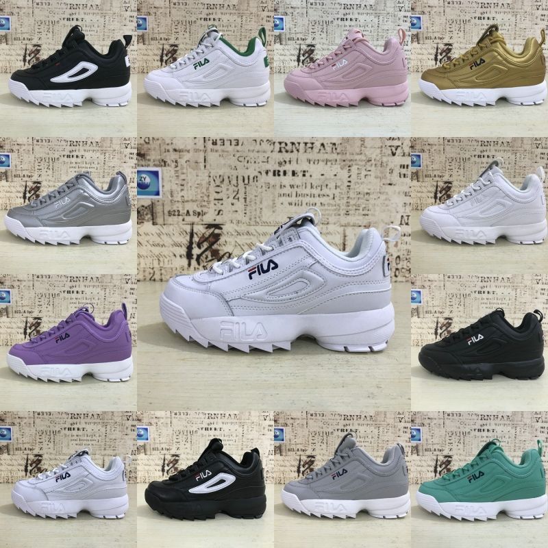 fila disruptor 3 mens purple