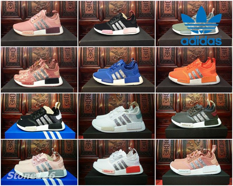 adidas nmd r1 righe verdi