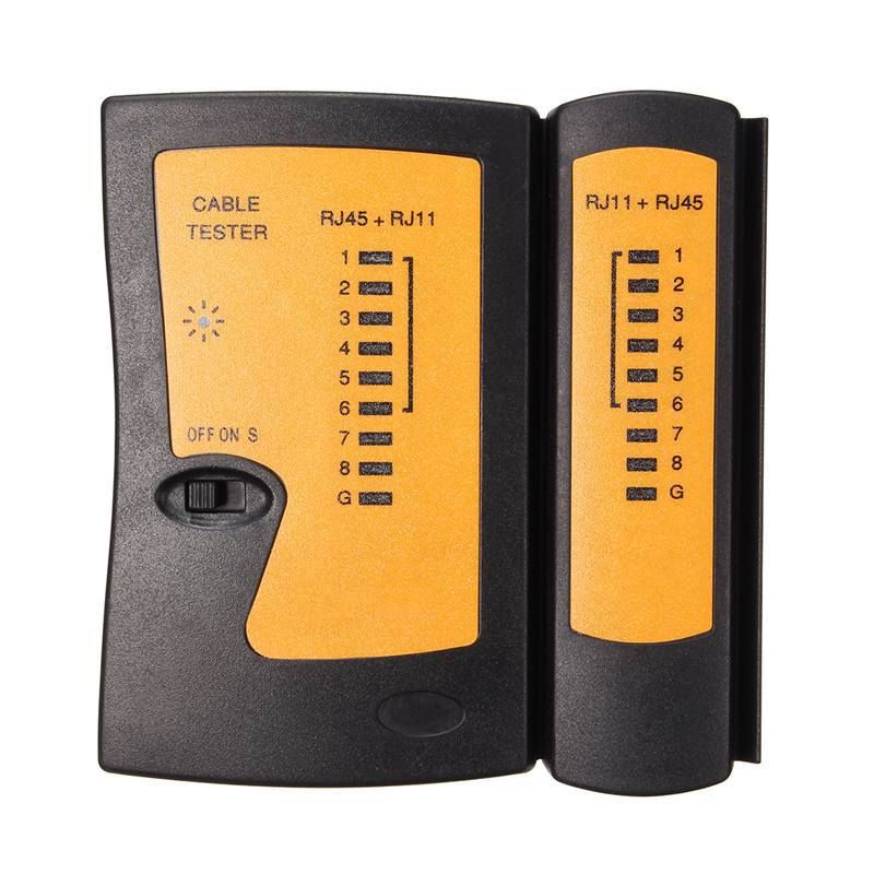 rj11 rj45 network cable tester handheld lan cable tester wire