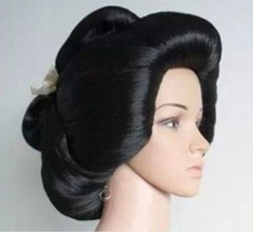geisha wigs uk Bare ass home made vidio