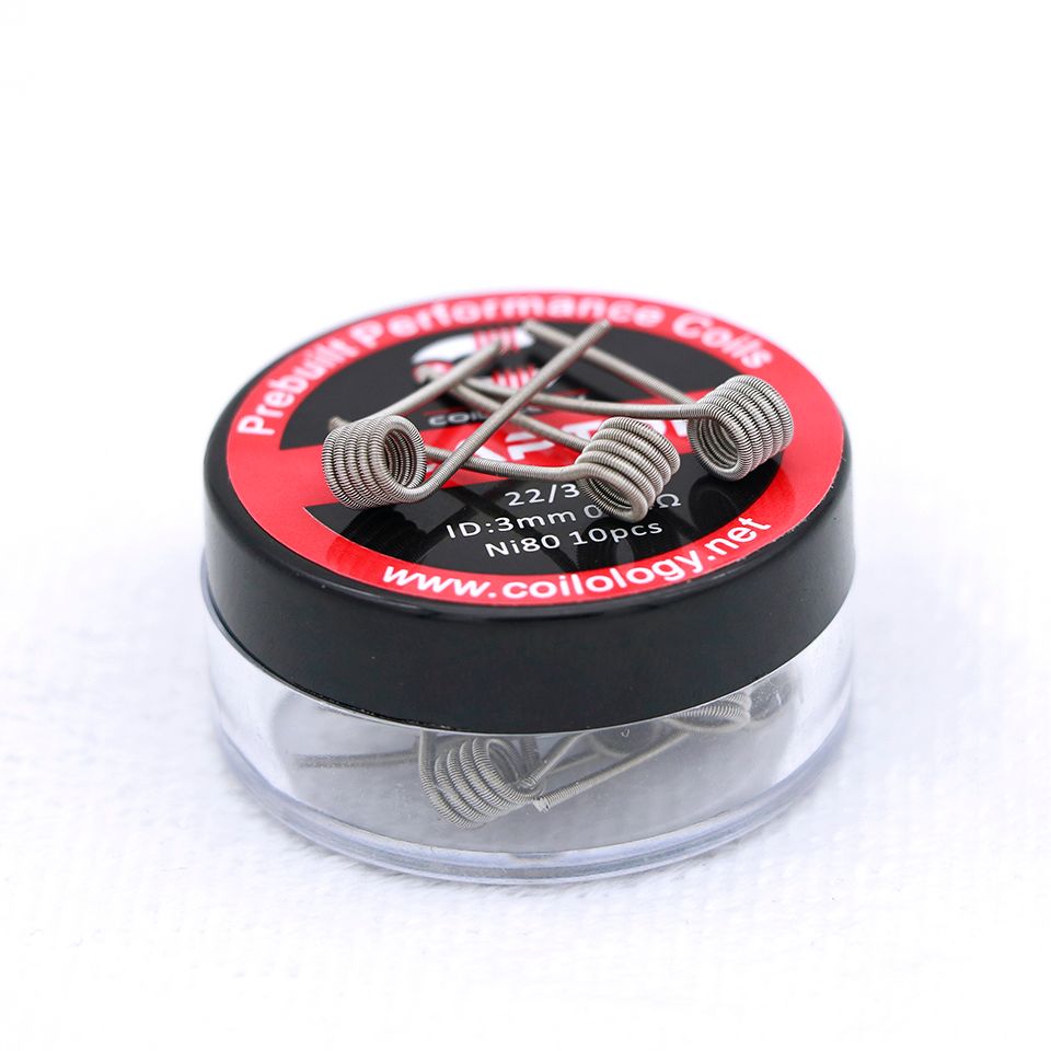 Ni80 Fused Clapton tri core 0.21 ohm COILOLOGY 10 résistances coil