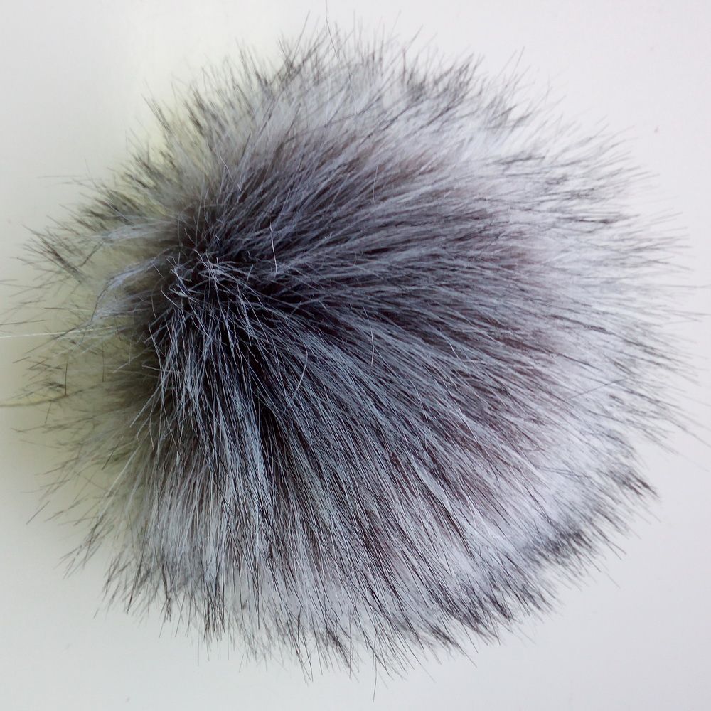 2021 Hot Sell Colourful 13 15cm Size Faux Fur Balls For Decoration
