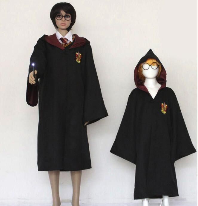 halloween harry potter cloak cape cosplay costume robe cloak with