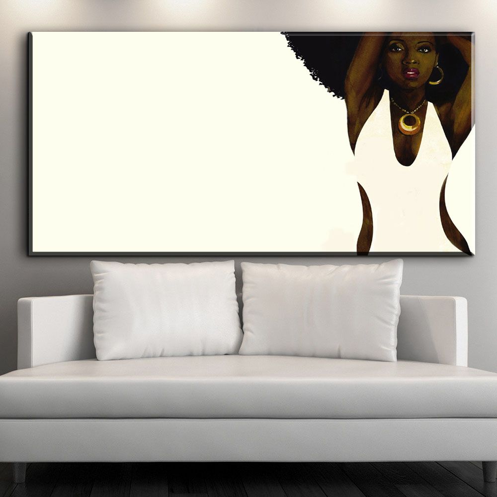 2019 XX708 Wall Art  African American Black  Abstract 