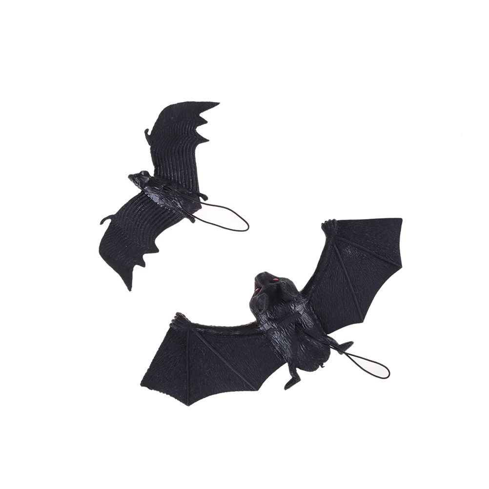 Simulation Animals Bat Artificial Funny Pendant Halloween Props Rubber Toys