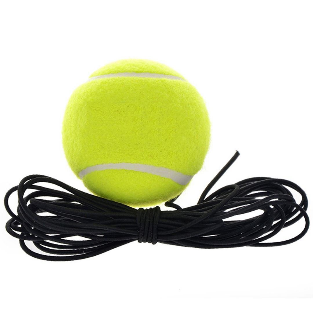 2020 Elastic Rubber Woolen Trainer Tennis Training Ball With String For