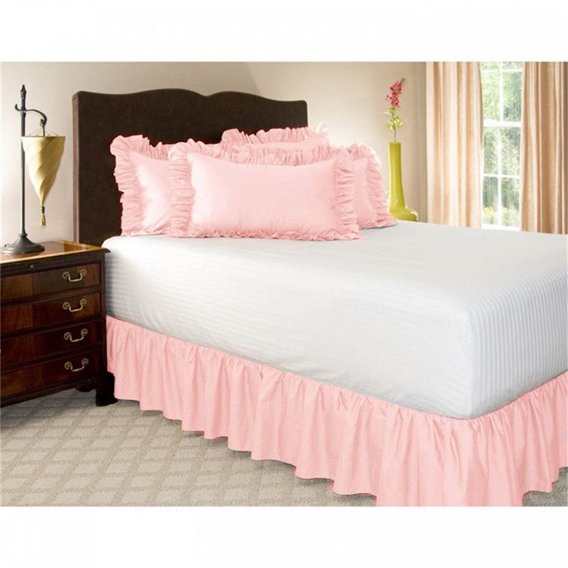 High Quality Elastic Bed Skirt Dust Ruffle Easy Fit Black Queen King High Quality Elastic Bed Skirt Dust Ruffle Easy Fit Black Queen King Full Twin Lace Size From Vicki98