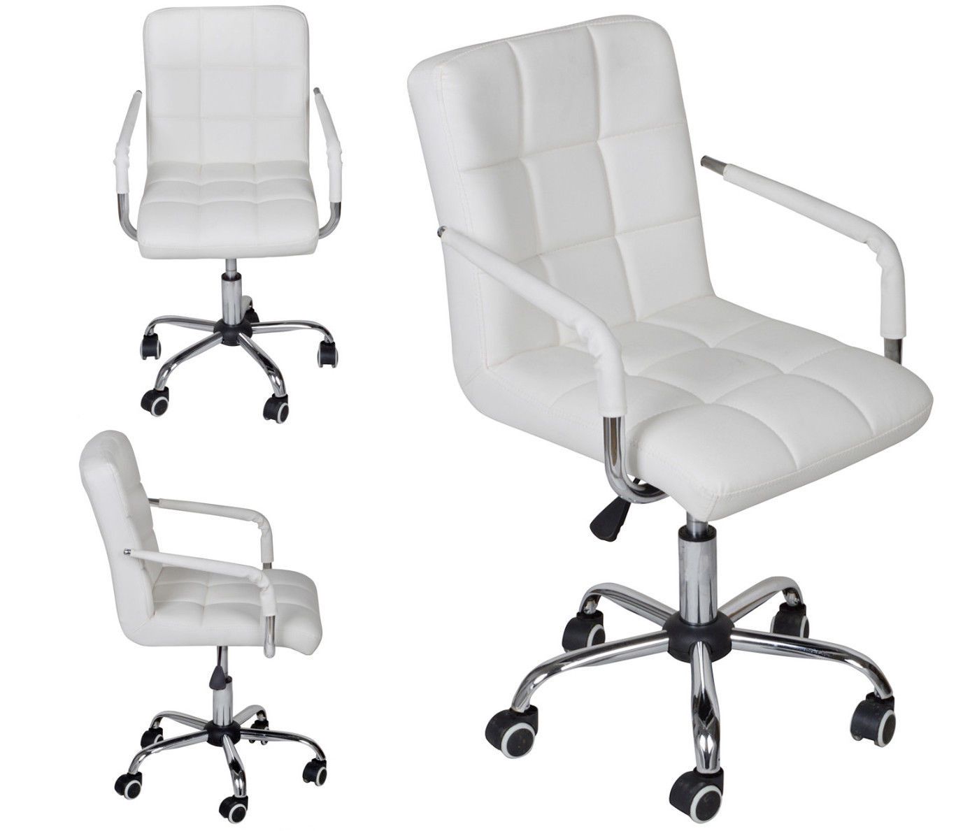 2018 White Modern Office Leather Chair Hydraulic Swivel Executive 2018 White Modern Office Leather Chair Hydraulic Swivel Executive Computer Desk Task From Xiaol5252 33 17 Dhgate Com