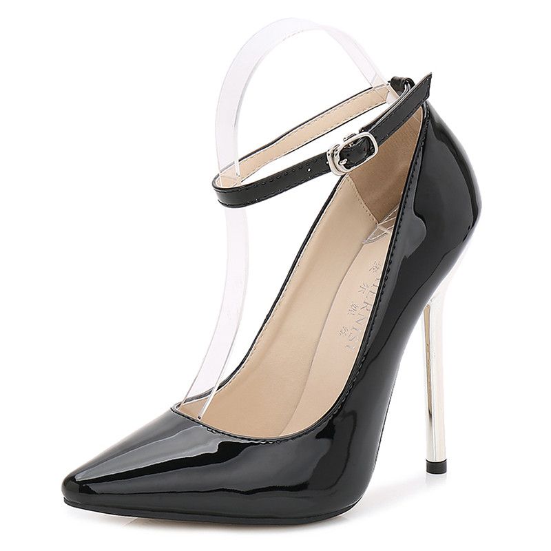 Sexy Donna Thin High Heels Patent Pelle Pumps Donna12cm Ankle Sexy Donna Thin High Heels Patent Pelle Pumps Donna12cm Ankle Patent d951dd