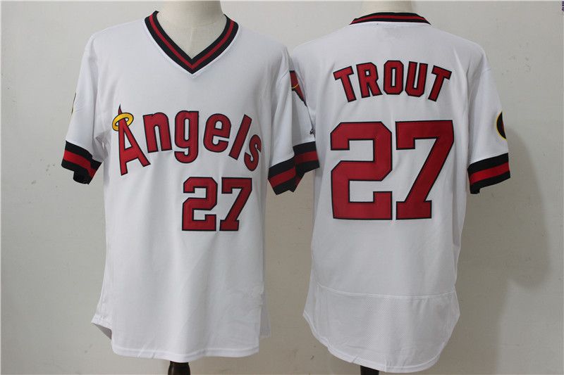 mike trout retro jersey