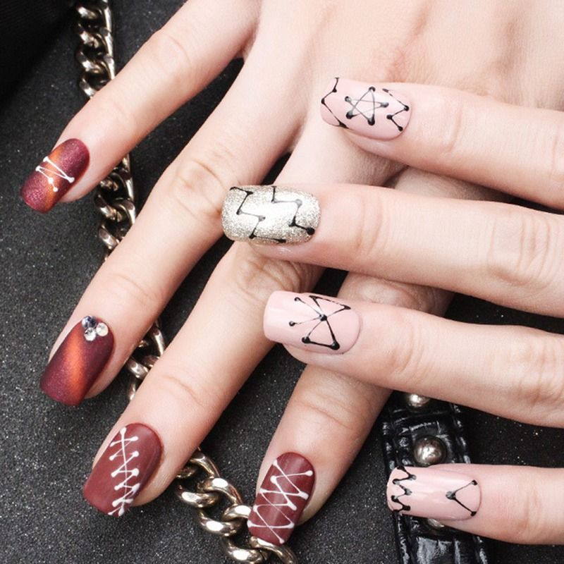 Newest Draw Painting Gel Spider Gel Nail Art Design Pure Color Soak