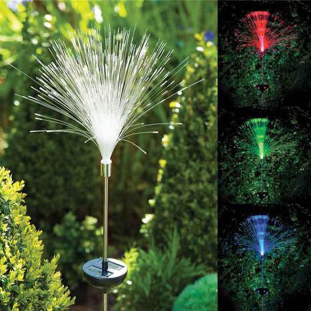 2018 Solar Fiber Optic Lights Rgb Led Outdoor Garden Decoration Yard 2018 Solar Fiber Optic Lights Rgb Led Outdoor Garden Decoration Yard Lawn Trapping Lamp Lantern Party Decor From Amosty 30 72 Dhgate Com