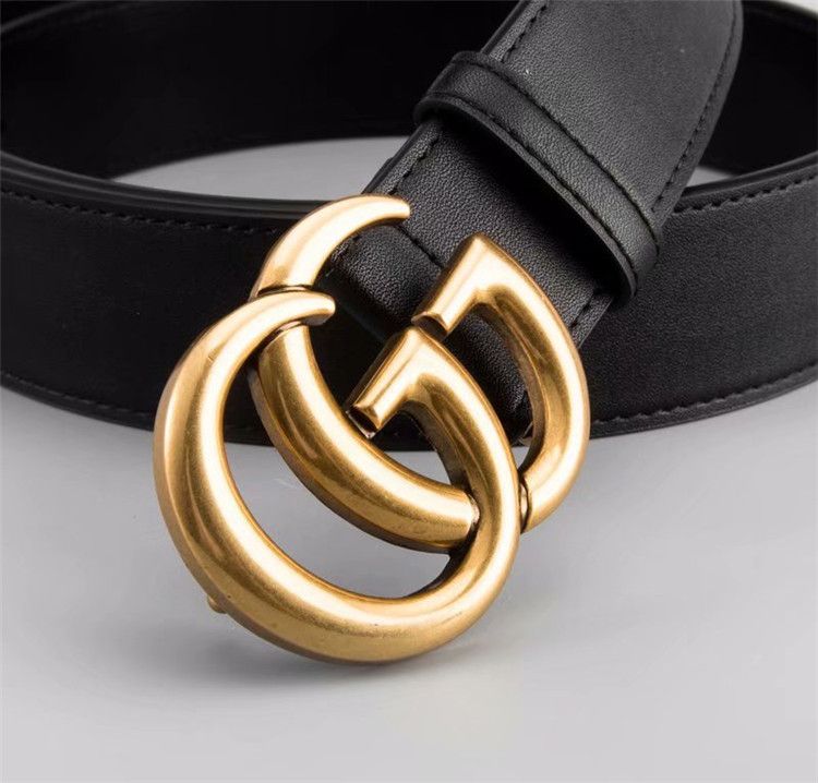 2018 Designer Belt Deluxe Belt With Men Solid Brass Belt Buckles Fashion Men&#39;S Belts Wholesale ...