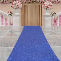 Sequin Wedding Aisle Runner For Outdoors 40ftx4ft Personalized Aisle