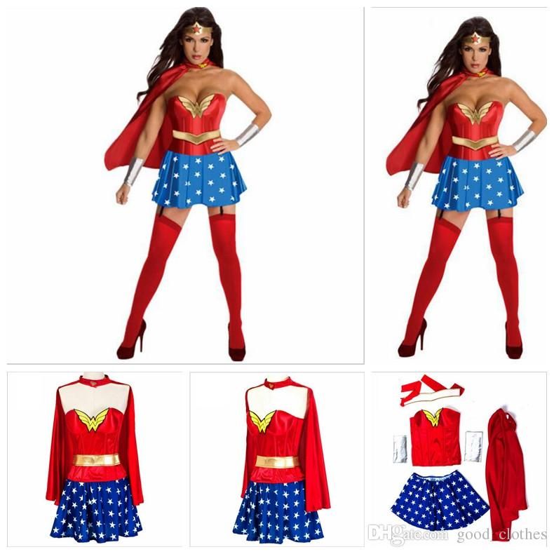 Compre Disfraz De Fiesta Para Mujer Wonder Woman Costume