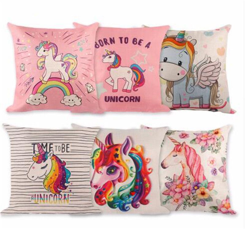 40 Style 4040cm Pillow Case Baby DIY Unicorn Party Decoration For Gorgeous How To Make A Decorative Pillow Case 40 Style 4040cm Pillow Case Baby DIY Unicorn Party Decoration For Gorgeous How To Make A Decorative Pillow Case